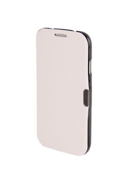 Cover Flip a Portafoglio Originale per Samsung Galaxy S4 i9500 (Bianco)