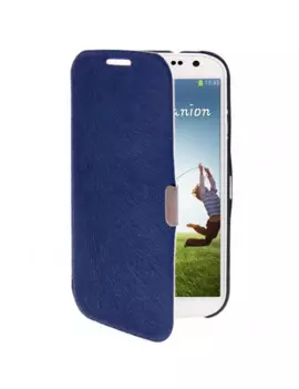 Cover Flip a Portafoglio Originale per Samsung Galaxy S4 i9500 (Blu)