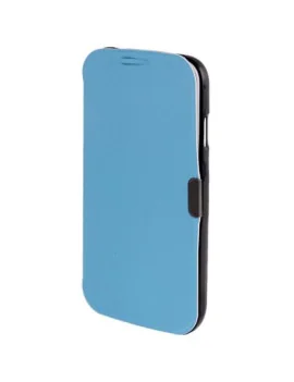 Cover Flip a Portafoglio Originale per Samsung Galaxy S4 i9500 (Azzurro)