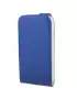 Cover Flip a Portafoglio Verticale in Ecopelle per Samsung Galaxy S4 i9500 (Blu)