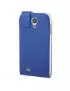 Cover Flip a Portafoglio Verticale in Ecopelle per Samsung Galaxy S4 i9500 (Blu)