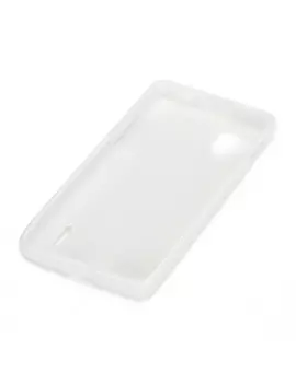 Cover in Silicone per LG Optimus G E973 E975 (Bianco)