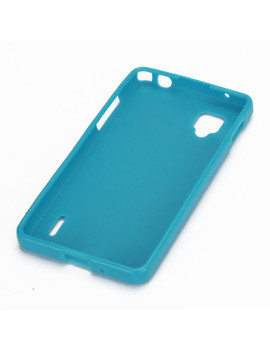 Cover in Silicone per LG Optimus G E973 E975 (Azzurro)