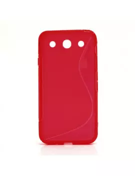 Cover in Silicone Morbido per LG Optimus G Pro E985 E980 (Rosso)