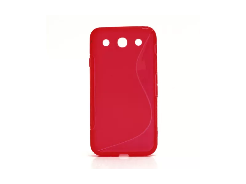 Cover in Silicone Morbido per LG Optimus G Pro E985 E980 (Rosso)