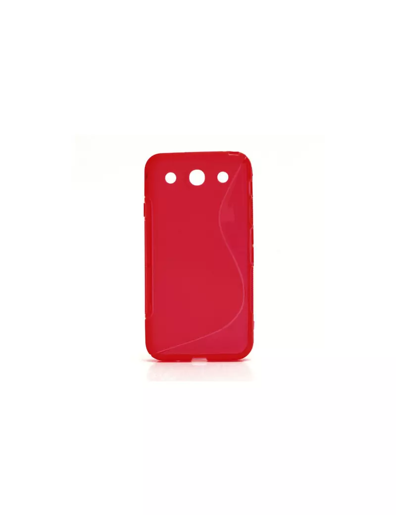 Cover in Silicone Morbido per LG Optimus G Pro E985 E980 (Rosso)