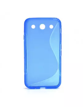Cover in Silicone Morbido per LG Optimus G Pro E985 E980 (Blu)