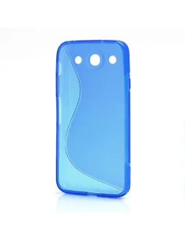 Cover in Silicone Morbido per LG Optimus G Pro E985 E980 (Blu)