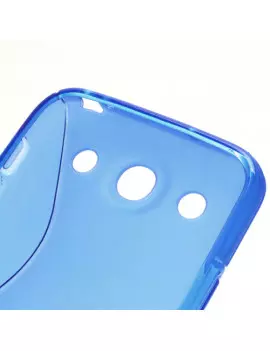 Cover in Silicone Morbido per LG Optimus G Pro E985 E980 (Blu)