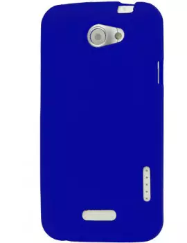Cover in TPU Silicone Morbida per HTC One X S720e (Blu)