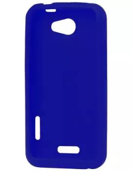 Cover in TPU Silicone Morbida per HTC One X S720e (Blu)