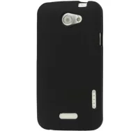 Cover in TPU Silicone Morbida per HTC One X S720e (Nero)