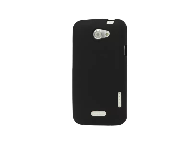 Cover in TPU Silicone Morbida per HTC One X S720e (Nero)