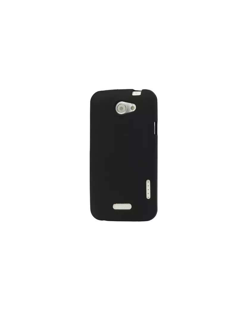 Cover in TPU Silicone Morbida per HTC One X S720e (Nero)