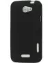 Cover in TPU Silicone Morbida per HTC One X S720e (Nero)