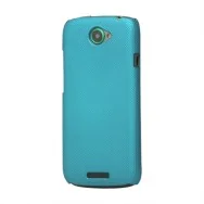 Cover in TPU Antiscivolo Semi Rigida per HTC One S Z520e (Azzurro)