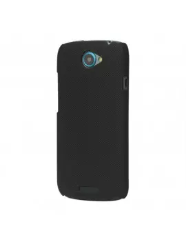 Cover in TPU Antiscivolo Semi Rigida per HTC One S Z520e (Nero)