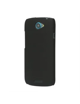 Cover in TPU Antiscivolo Semi Rigida per HTC One S Z520e (Nero)