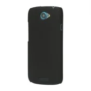 Cover in TPU Antiscivolo Semi Rigida per HTC One S Z520e (Nero)