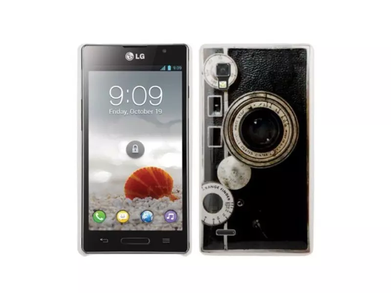 Cover Rigida in TPU per LG Optimus L9 P760 P769 (Photo Lens)