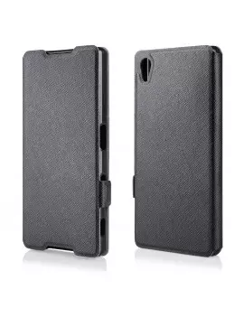 Cover Flip a Portafoglio Orizzontale per Sony Xperia Z5 (Nero)