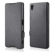 Cover Flip a Portafoglio Orizzontale per Sony Xperia Z5 (Nero)