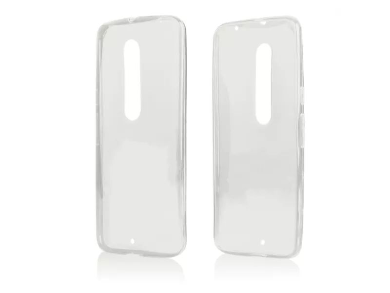 Cover in Silicone Fitty per Motorola Moto X Style (Trasparente)