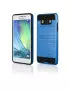 Cover Rigida in TPU Spazzolato per Samsung Galaxy A3 A300F A3000 (Blu e Nero)