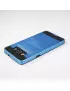 Cover Rigida in TPU Spazzolato per Samsung Galaxy A3 A300F A3000 (Blu e Nero)