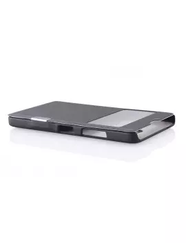 Cover Flip a Portafoglio Magnetica S-View per Microsoft Lumia 640 (Nero)