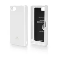 Cover in TPU Goospery Mercury per Sony Xperia Z5 Compact E5803 E5823 (Bianco)