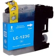 Cartuccia Compatibile Brother LC-123C (Ciano 600 pagine)