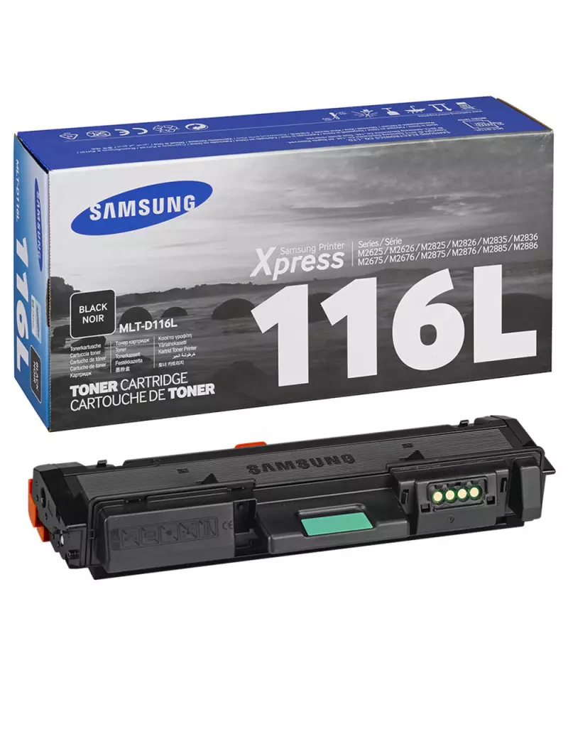 Toner Originale Samsung MLT-D116L SU828A (Nero 3000 pagine)