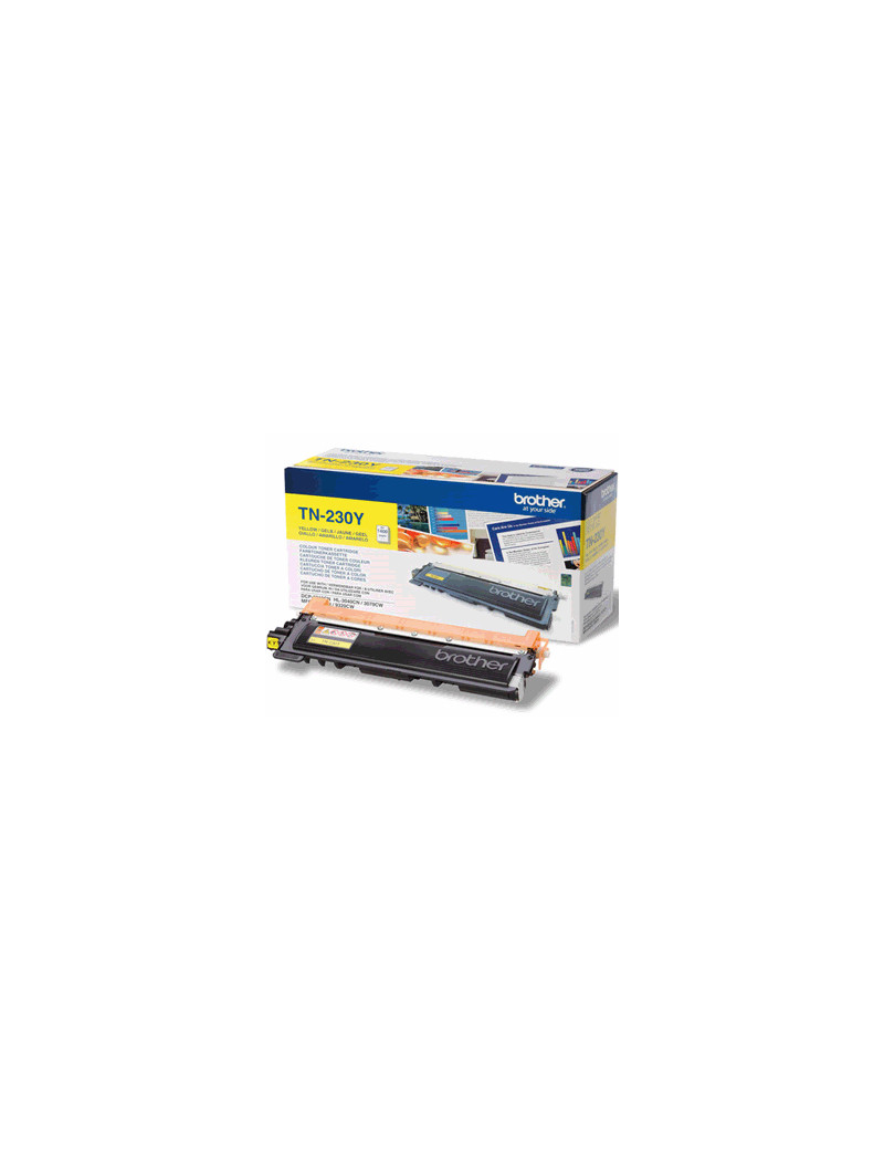 Toner Originale Brother TN-230Y (Giallo 1400 pagine) Toner Originale Brother TN-230Y (Giallo 1400 pagine)