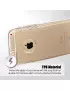 Cover in Silicone Morbido Mercury Goospery per iPhone 6 6S con Plug Antipolvere per Cuffie e Cavo di Ricarica (Trasparente)