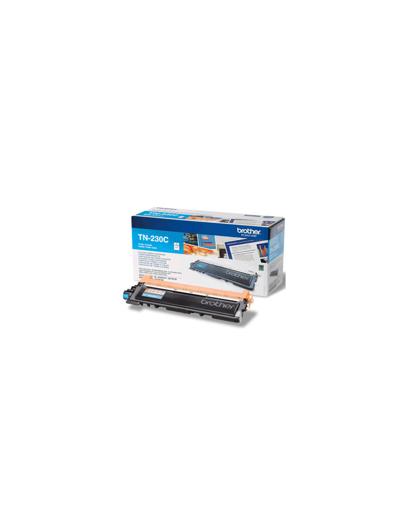 Toner Originale Brother TN-230C (Ciano 1400 pagine) Toner Originale Brother TN-230C (Ciano 1400 pagine)