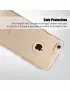 Cover in Silicone Morbido Mercury Goospery per iPhone 6 6S con Plug Antipolvere per Cuffie e Cavo di Ricarica (Trasparente)