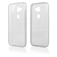 Cover in Silicone Fitty per Huawei Ascend G8 (Trasparente)