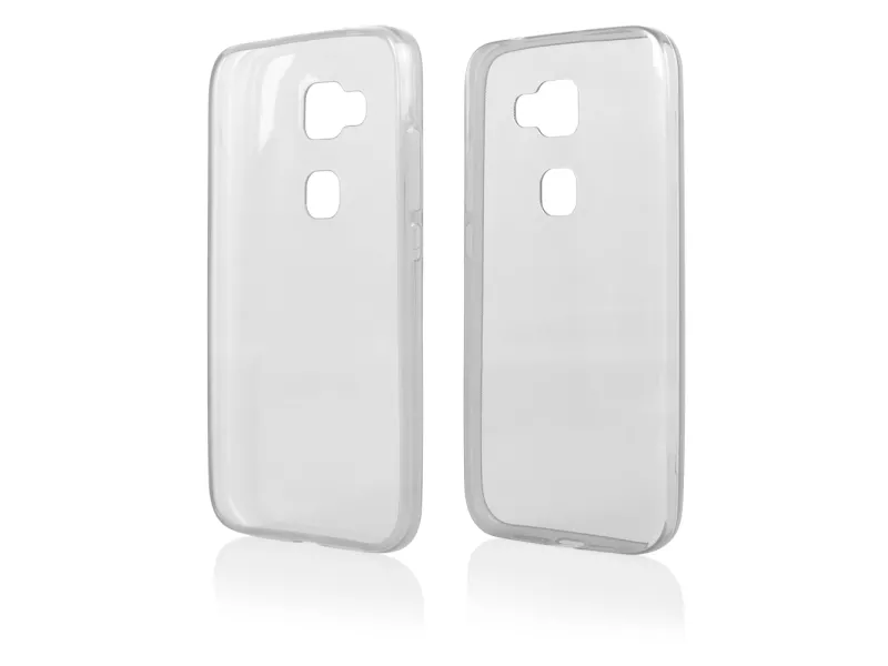 Cover in Silicone Fitty per Huawei Ascend G8 (Trasparente)