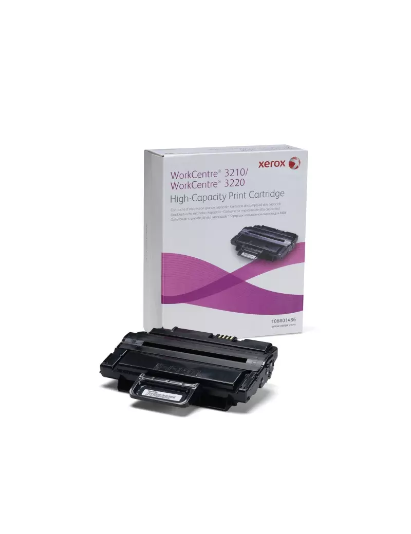 Toner Originale Xerox 106R01486 (Nero 4100 pagine) Toner Originale Xerox 106R01486 (Nero 4100 pagine)