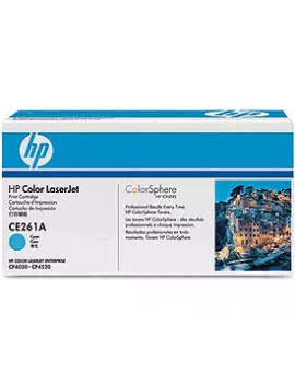 Toner Originale HP CE261A 648A (Ciano 11000 pagine)