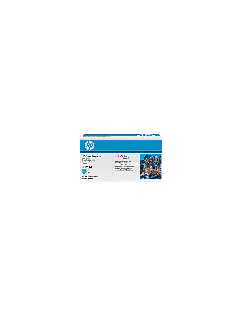 Toner Originale HP CE261A 648A (Ciano 11000 pagine)