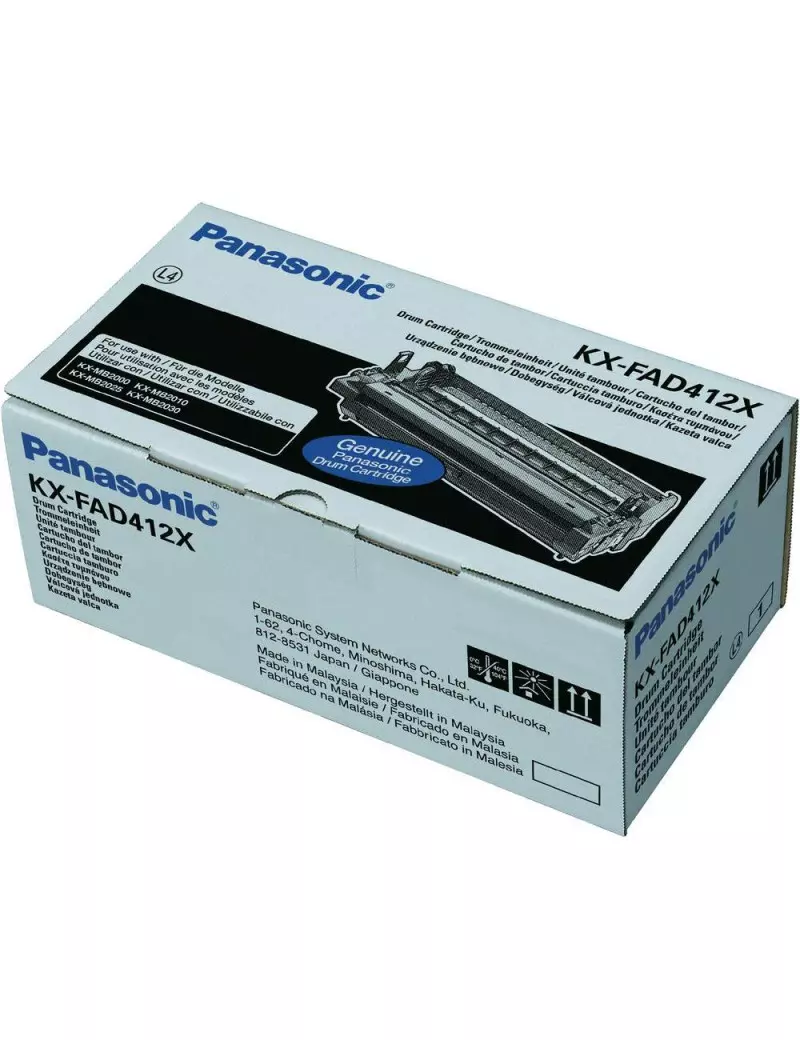 Tamburo Originale Panasonic KX-FAD412X (Nero 6000 pagine) Tamburo Originale Panasonic KX-FAD412X (Nero 6000 pagine)