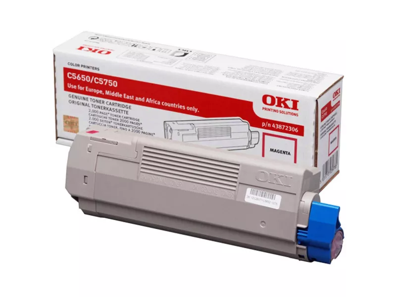 Toner Originale Oki 43872306 (Magenta 2000 pagine)