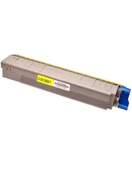 Toner Compatibile Oki 43487709 (Giallo 6000 pagine)