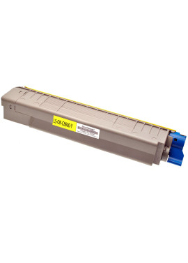 Toner Compatibile Oki 43487709 (Giallo 6000 pagine)