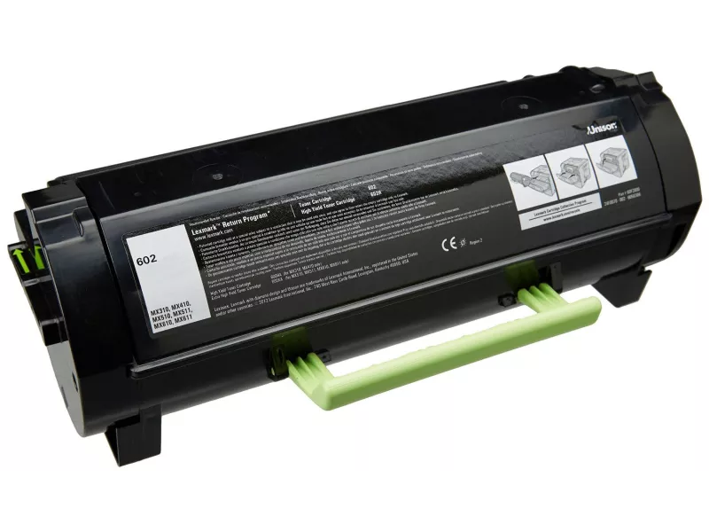 Toner Compatibile Lexmark 60F2000 602 (Nero 2500 pagine)