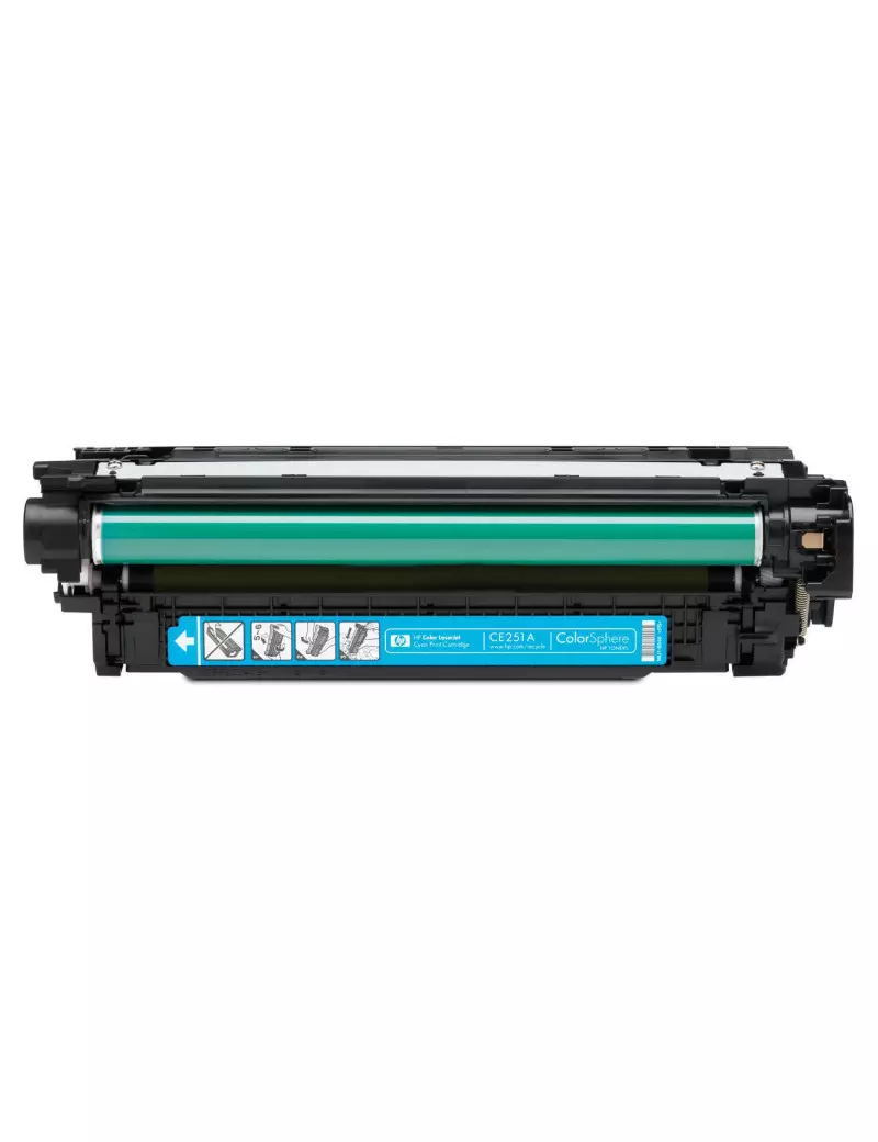 Toner Compatibile HP CE251A 504A (Ciano 7000 pagine) Toner Compatibile HP CE251A 504A (Ciano 7000 pagine)