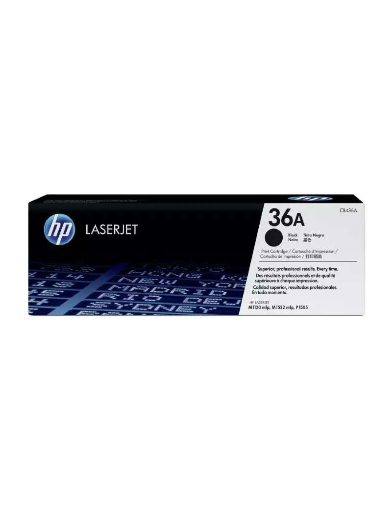 Toner Originale HP CB436A 36A (Nero 2000 pagine)