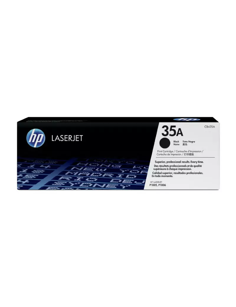 Toner Originale HP CB435A 35A (Nero 1500 pagine)